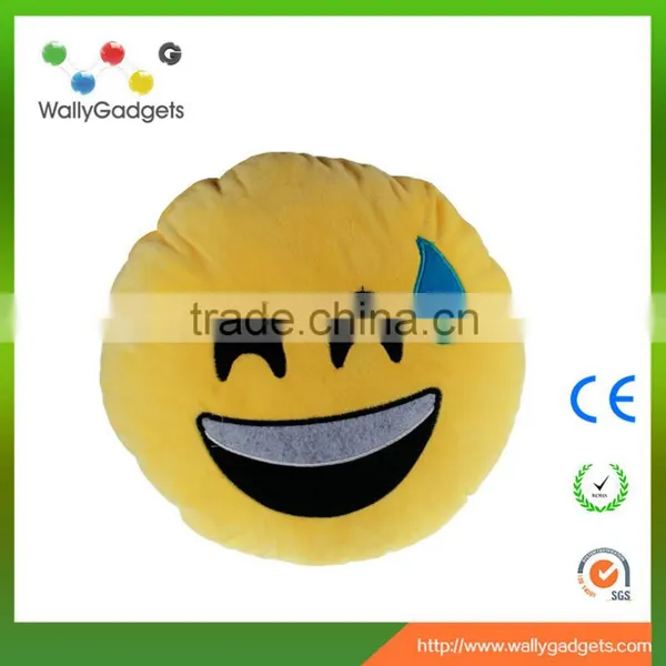 2015 Hot Sale pp Cotton Whatsapp Emoji Pillow Cute Smiley Emoticon Cushion Plush Toy Emoji Pillow photo-2