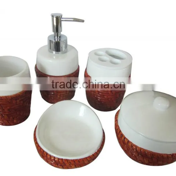 Fashional 4pcs Ceramic Bath Set photo-6