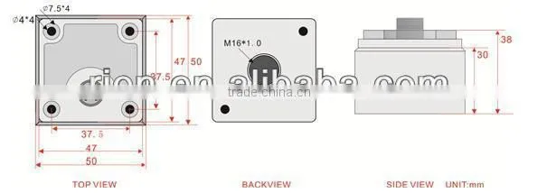 Vibration Test Sealed Accelerometer High Performance Vibration Sensor photo-5