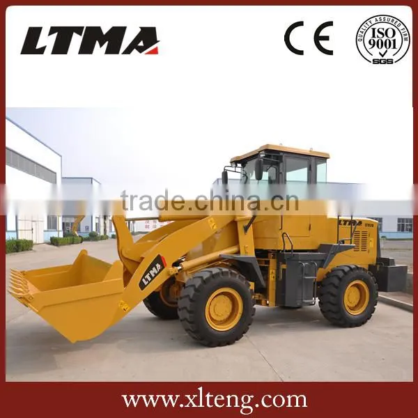 Iso Approval 1.5t 1.8t 2t Mini Tractor Loader Hot Sale in Europe photo-2