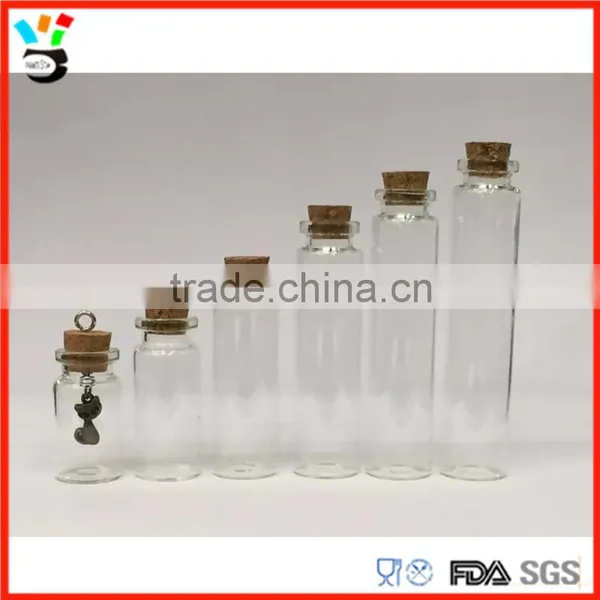 Glass Vials Manufacturer Glass Vials With Cork photo-3