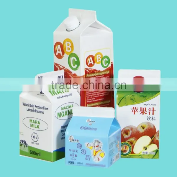 Cold Filling Gable Top Packaging Materials