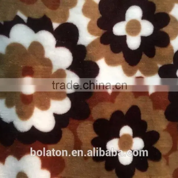 Very Soft Thick Printed Flannel Velvet for Pajamas Women /Blanket photo-3