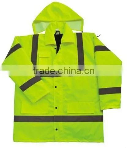 Yellow Purple High Visibility Reflective Safety Vest