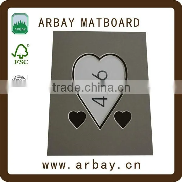 Wholesale Cream Core 4ply 1.4mm Picture Frame Photo Matte Paper photo-5