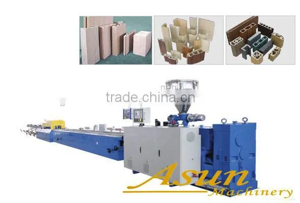 PVC Wood Door Production Line/making Machine/extruder in Jiaozhou photo-3