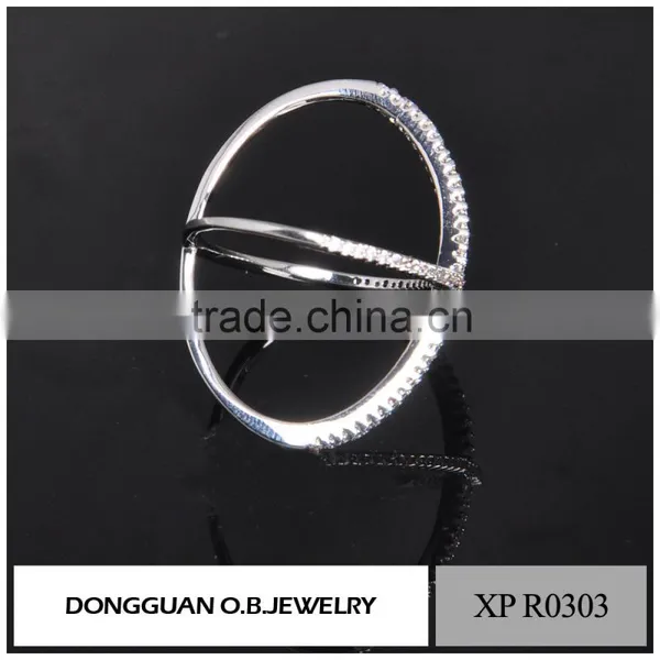 Custom Ladies White Gold Fashion Ring Finger Rings Photos Wholesale photo-6