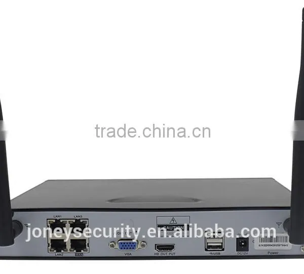 Plug n Play IR Dome Wifi ip Camera 4 Channel Wireless Nvr Kit photo-5