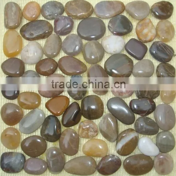 Pebble Stone Mosaic for Decorate Gardens photo-4