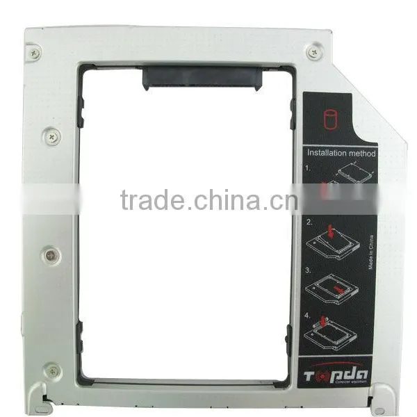 New Macbook Pro Optical Bay 2nd HDD Hard Drive Caddy SATA Hard Drive Caddy With Screwdriver photo-3