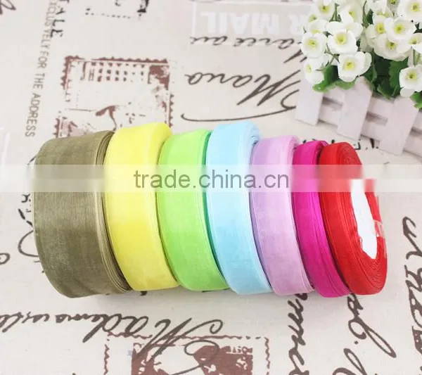 Snow Yarn Ribbon,Printed Chiffon RIbbon
