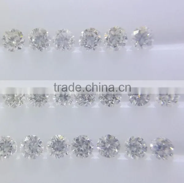 1.6-2.0mm 1cts Lot VS Clarity F Color Natural Loose Brilliant Cut Diamond