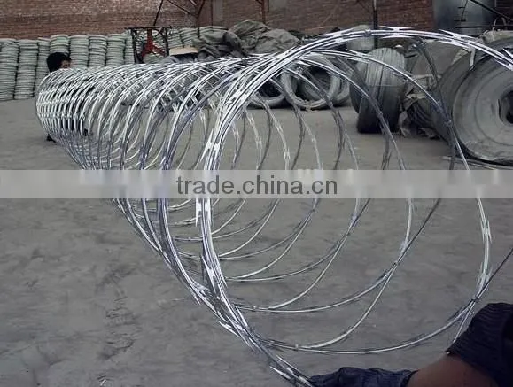 Hot-dip Galvanized Concertina Razor Barbed Wire photo-4