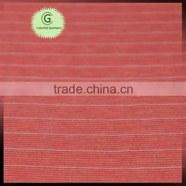 TC Back and Front Different Design Space Dye Gage Loop Knit Interlock Fabric photo-3