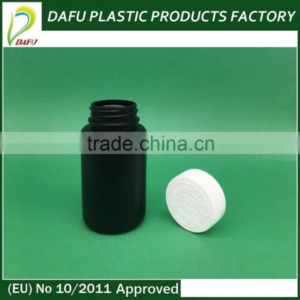 Black Colour 120ml Pharmaceutical Medicine Pill Plastic Bottle photo-2