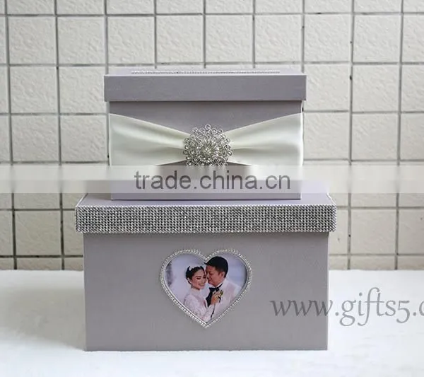 Luxury Wedding Card Boxes With Photo Frame for Best Wedding Gifts photo-3