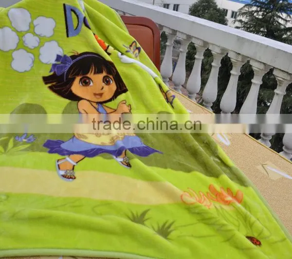 2015 Super Soft High Quality 100%polyester Hot Sales Best Selling Cuddly Kids Blanket photo-4
