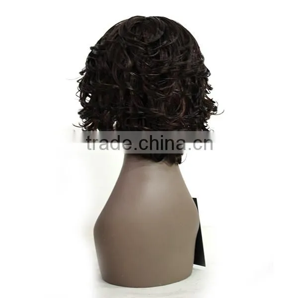 MAIN PRODUCT Short Curly Wig High Temperature Synthetic Fiber Wigs photo-3