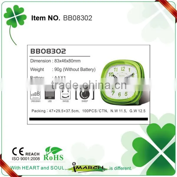 BB08302 LED Light Best Sale Alarm Clocks photo-5