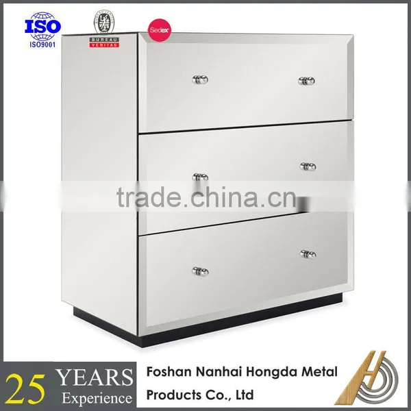Europe Style Luxury Mirrored Chest of Drawers photo-4