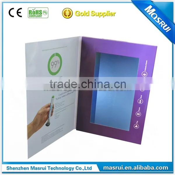 10 Inch Audio Video Card for Advertising,audio Video Greeting Card for Marketing photo-4