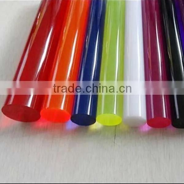 Customed Transparent Clear Acrylic Rod,Colored Acrylic Rod,Cast Acrylic Tube For Decoration photo-5