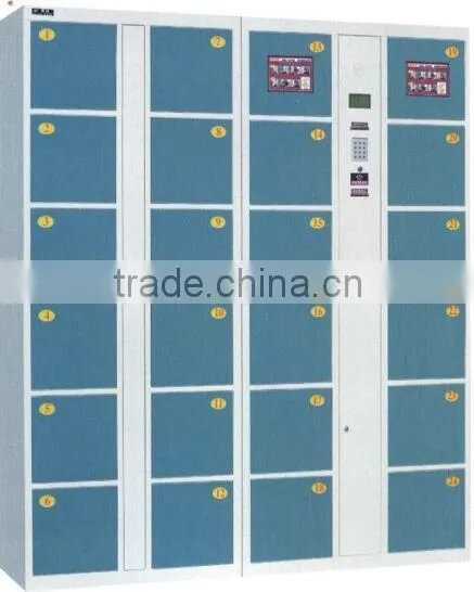 24 doors supermarket electronic combination locker