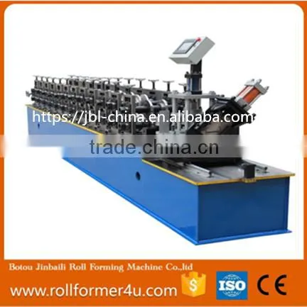 High Performance Color Steel C Shape Steel Structure Purlin Roll Forming Machine photo-2