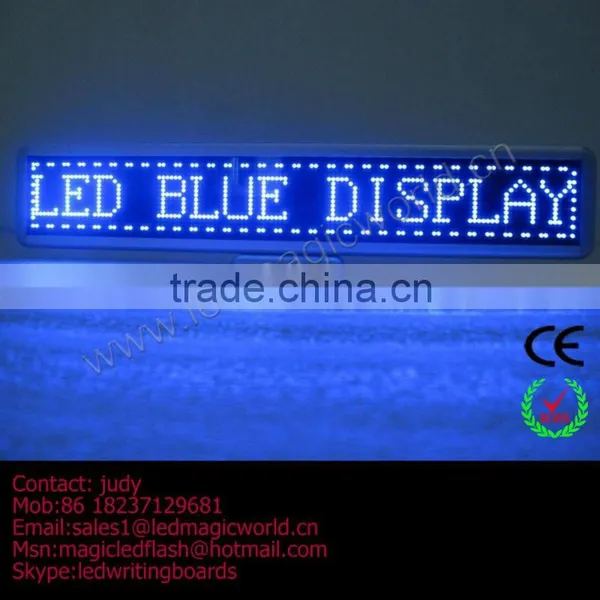 2014 New 12V Digital Car LED Light Message Moving Scrolling Sign