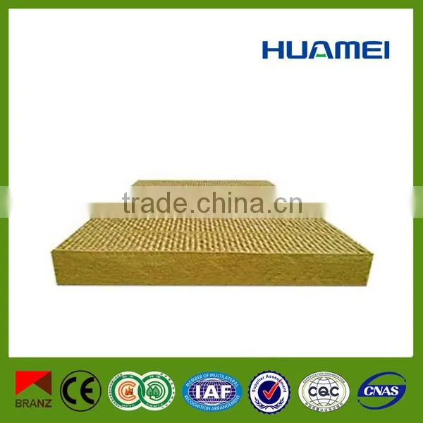 Fireproof Rockwool Lamella / Sound Absorption Rockwool Insulation