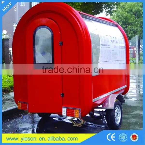 Mobile Food Trucks Hot Dog Cart With Crepe Maker Mobile Catering Van photo-5
