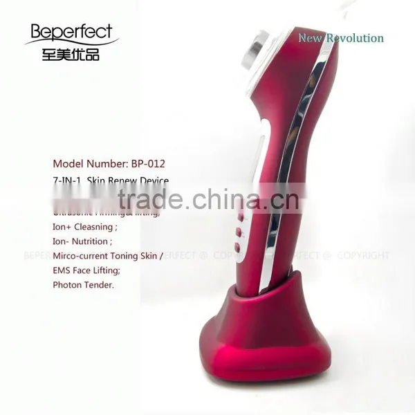 Multifunction Led Light Light Therapy Face Massager Vibrator Clarifies Acne and Blemishes photo-3