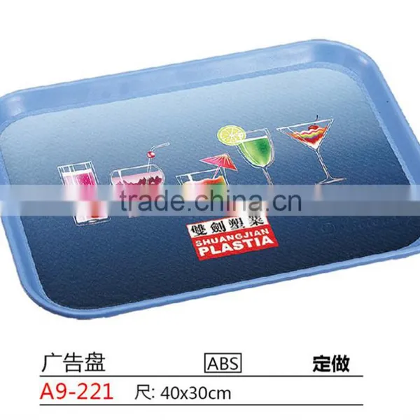 Personalized Square Bar Serving Tray, Rectangular Service Beer photo-3