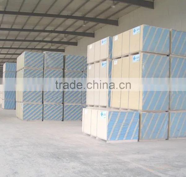Top Quality Moistureproof Gypsum Board Green Color Drywall Plasterboard photo-5