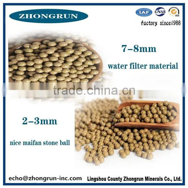 Natural Maifan Stone Balls for Water Systerm Water Filtration Best Price in China