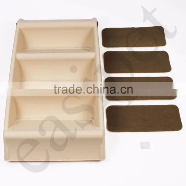 Dog Pet Puppy Plastic Foldable Stairs photo-4