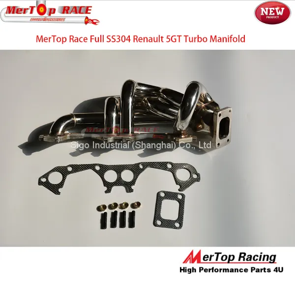 Mertop RENAULT 5 GT 5GT TURBO STAINLESS STEEL EXHAUST MANIFOLD photo-2
