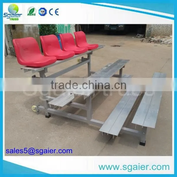 Sgaier Protable Aluminum Bleachers for Stadium ,metal Bleacher Seating photo-3