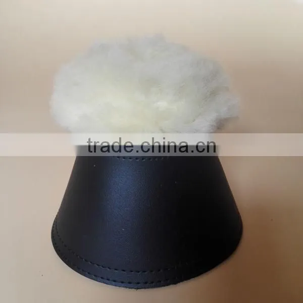 Horse Bell Boots Equestrian Horse Bell Boots Wholesale Neoprene Horse Bell Boots With Crystals,PU,Synthetic Lambskin Horse Boots photo-2
