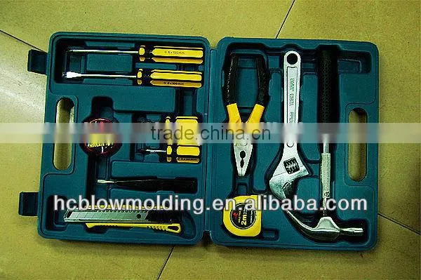 Customize Blow Molding Hand Tool Set Plastic Garden Tool Set Box Huizhou Factory photo-2