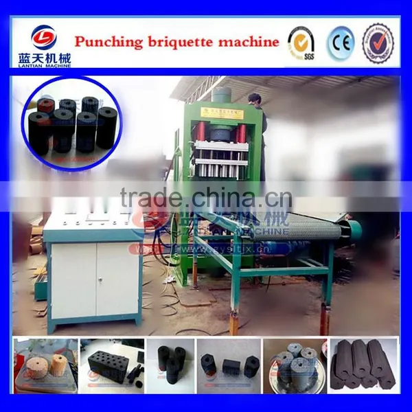 30 Years New Design High Pressure Hydraulic Charcoal Briquette Punching Machine photo-3