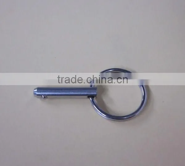 Hardware Zinc Nickle Plated or Stainless Safety Lock Linch Pin o Ring photo-3