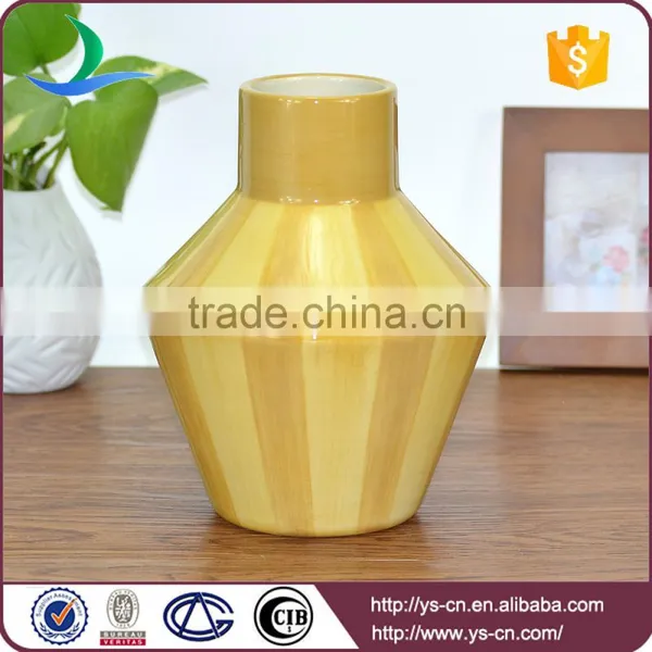 Colorful Hand-painted Line Home Decoration Ceramic Flower Vase photo-3