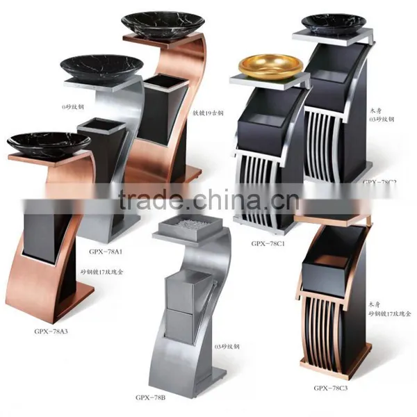 Hotel Lobby Articles Dustbin Ashtray photo-4