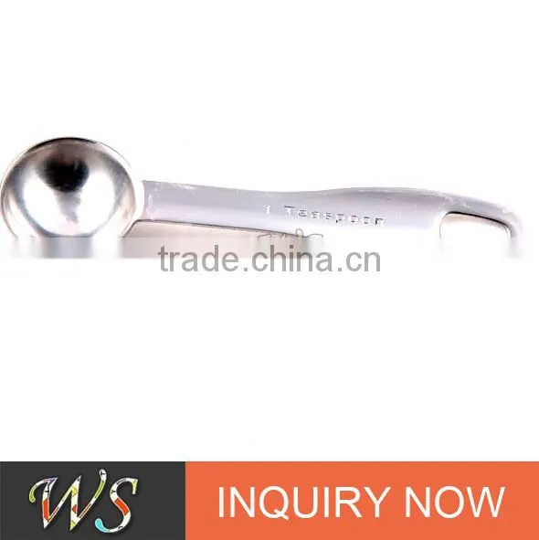 WS-SP01 5-Pcs Stainless Steel Coffee Measuring Spoon for Cooking and Bake,salt Pepper Spoon photo-3