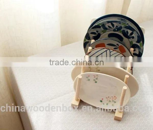 Popular Antique Decorative Wooden Dish Rack photo-4