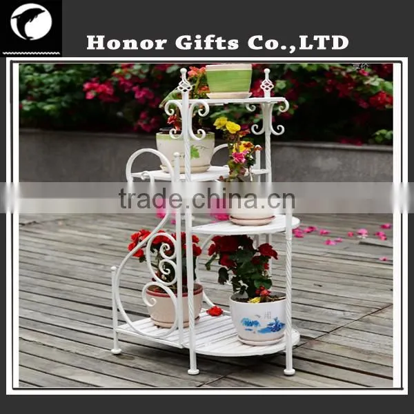 Unique Metal Stand Flower Pot Wire Flower Pot Holder photo-6