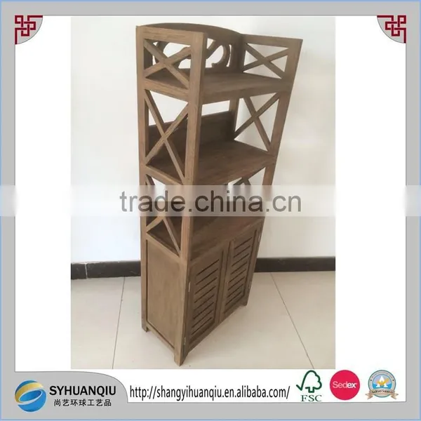 New Scaleplate Design Wooden Cabinet Shabby Chic Home Wooden Furniture photo-2