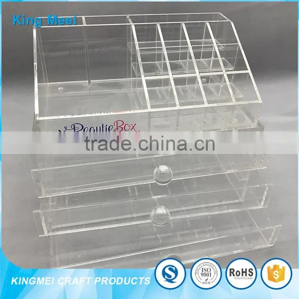 2017 Custom High Quality Acrylic Drawer Cosmetic Display photo-3
