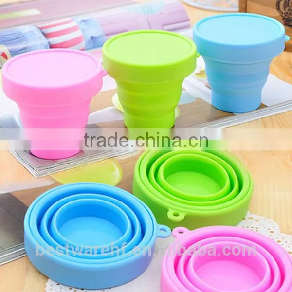 2016 Silicone Cup FDA Silicon Collapsible Silicone Cup photo-3